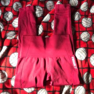 Gymshark Seamless Leggings Beet Marl